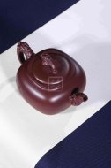 《清心雅逸》宜興紫砂壺工藝美術(shù)師純手工創(chuàng  )新壺泡茶壺底槽青茶具