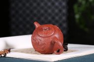 《魚(yú)化龍供春》宜興紫砂壺高級工藝美術(shù)師手工茶壺茶具大紅袍供春