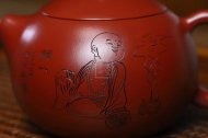 《西施》宜興工藝美術(shù)師手工紫砂壺茶壺老師制大紅袍西施