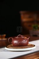 《祥云壺》宜興紫砂壺底槽青創(chuàng  )新壺全手工茶壺