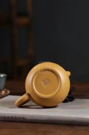 《西施》宜興高級工藝美術(shù)師手工紫砂壺西施泡茶壺茶具黃金段泥