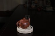 《如玉》宜興紫砂壺壺老師底槽青助理工藝美術(shù)師手工創(chuàng  )新壺茶壺