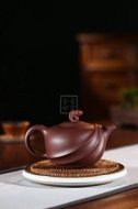《博海浪擊》宜興紫砂壺工藝美術(shù)師手工茶壺紫泥創(chuàng  )新壺