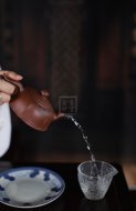《裙舞》宜興紫砂壺工藝美術(shù)師純手工創(chuàng  )新壺泡茶壺底槽青茶具