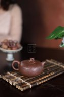 《暗香》宜興紫砂壺創(chuàng  )新壺高級工藝美術(shù)師手工紫泥泡茶壺具