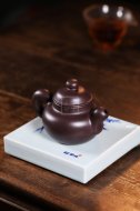 《大度》宜興工藝美術(shù)師手工創(chuàng  )新壺紫砂壺茶壺茶具紫泥