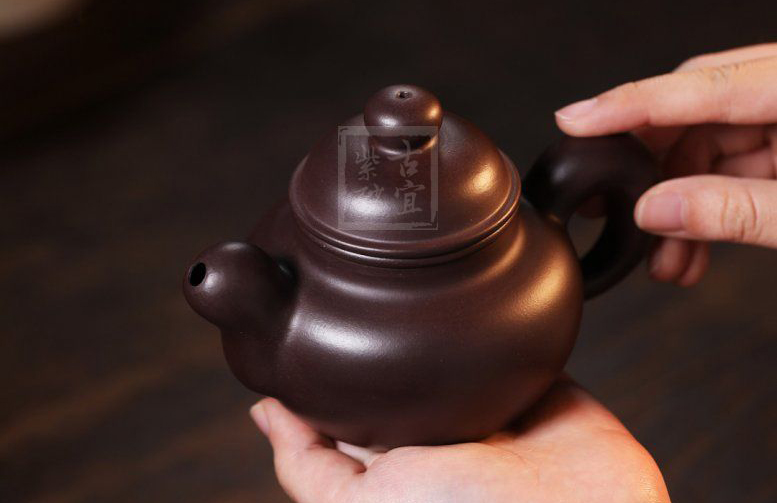 《大度》宜興工藝美術(shù)師手工創(chuàng  )新壺紫砂壺茶壺茶具紫泥